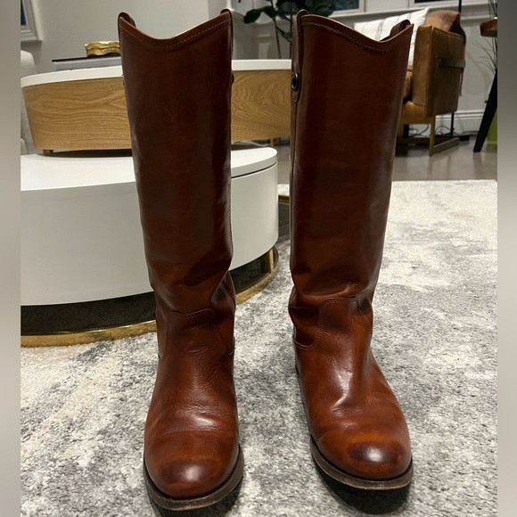 Frye Melissa Button Boot - extended calf - Picture 2 of 14